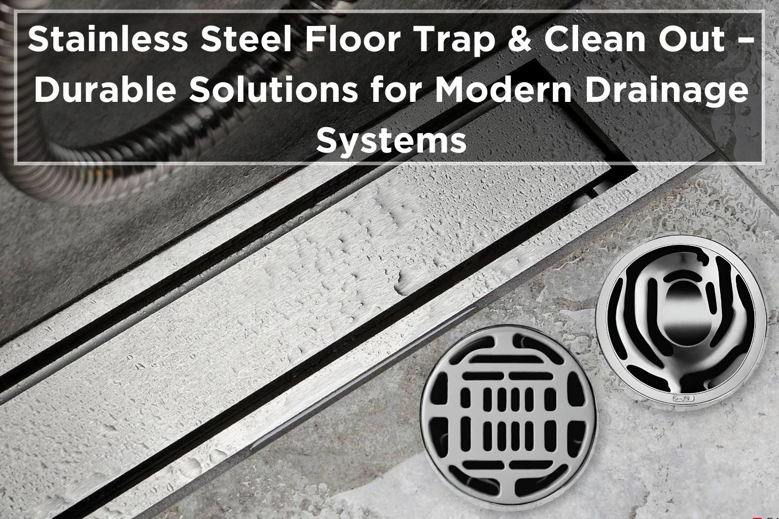 Stainless Steel Floor Trap and Clean Out