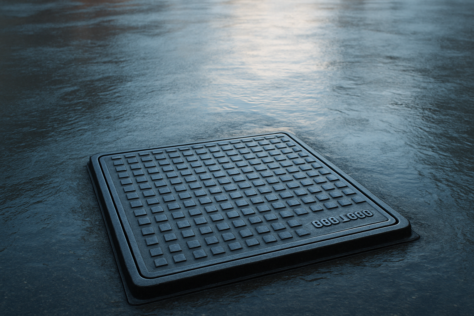 600 x 600 cast iron manhole cover