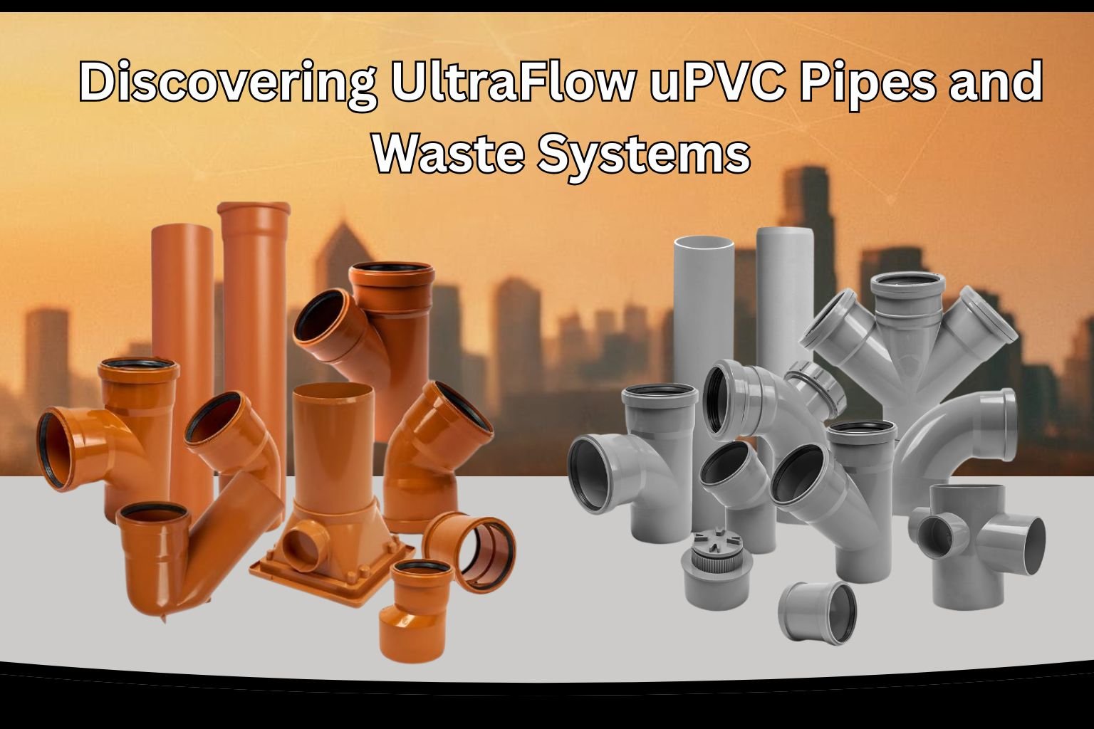 UltraFlow uPVC Pipes and Waste System