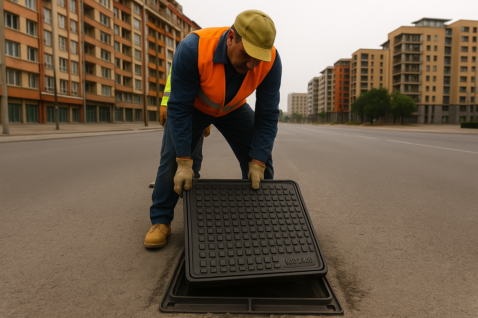 cast iron manhole cover 600 x 600