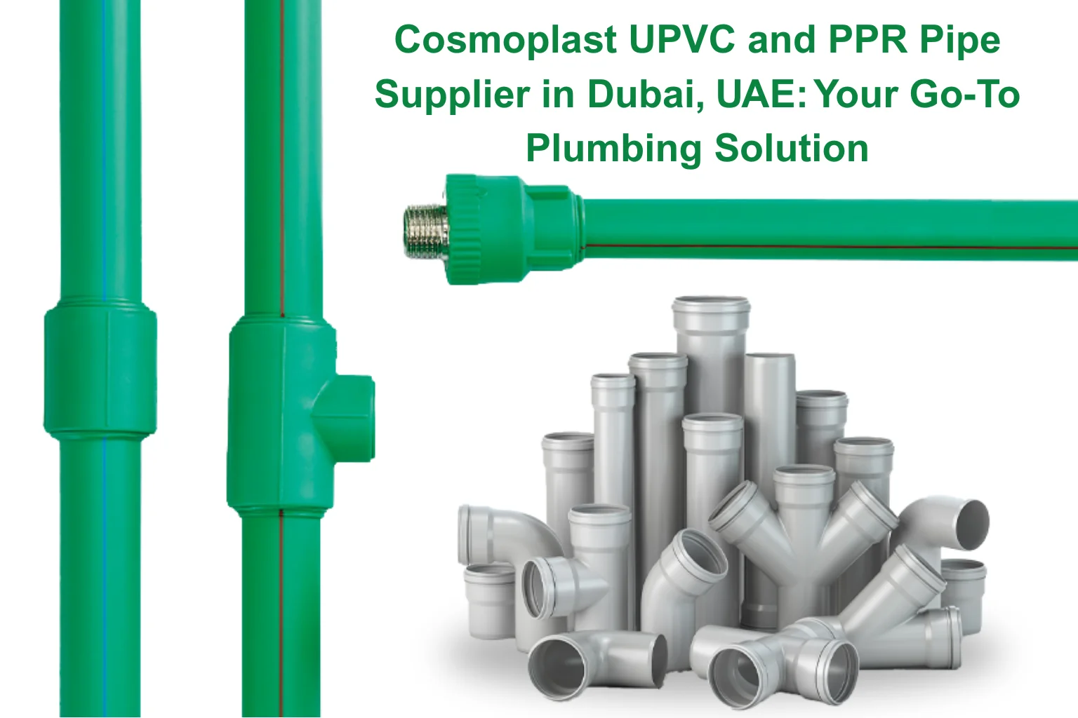 Cosmoplast UPVC and PPR Pipe Supplier in UA