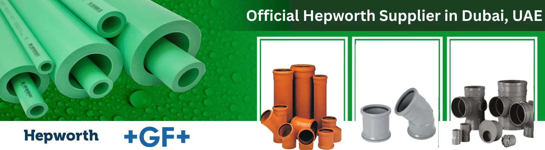 Hepworth pipes supplier in Dubai UAE