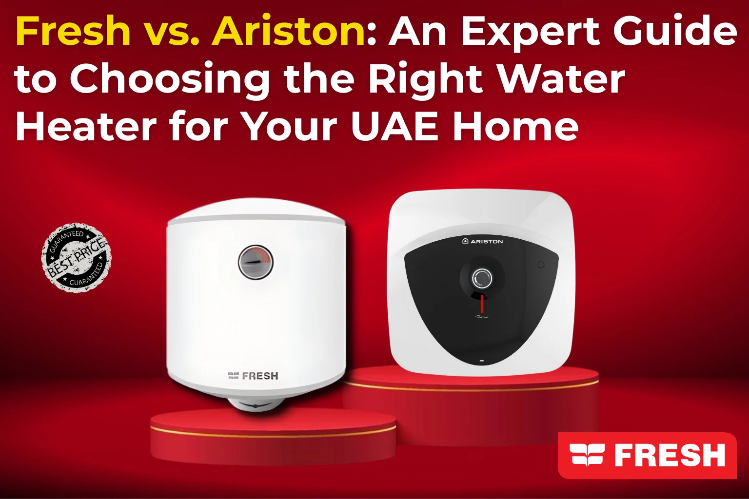 Fresh vs Ariston water heater