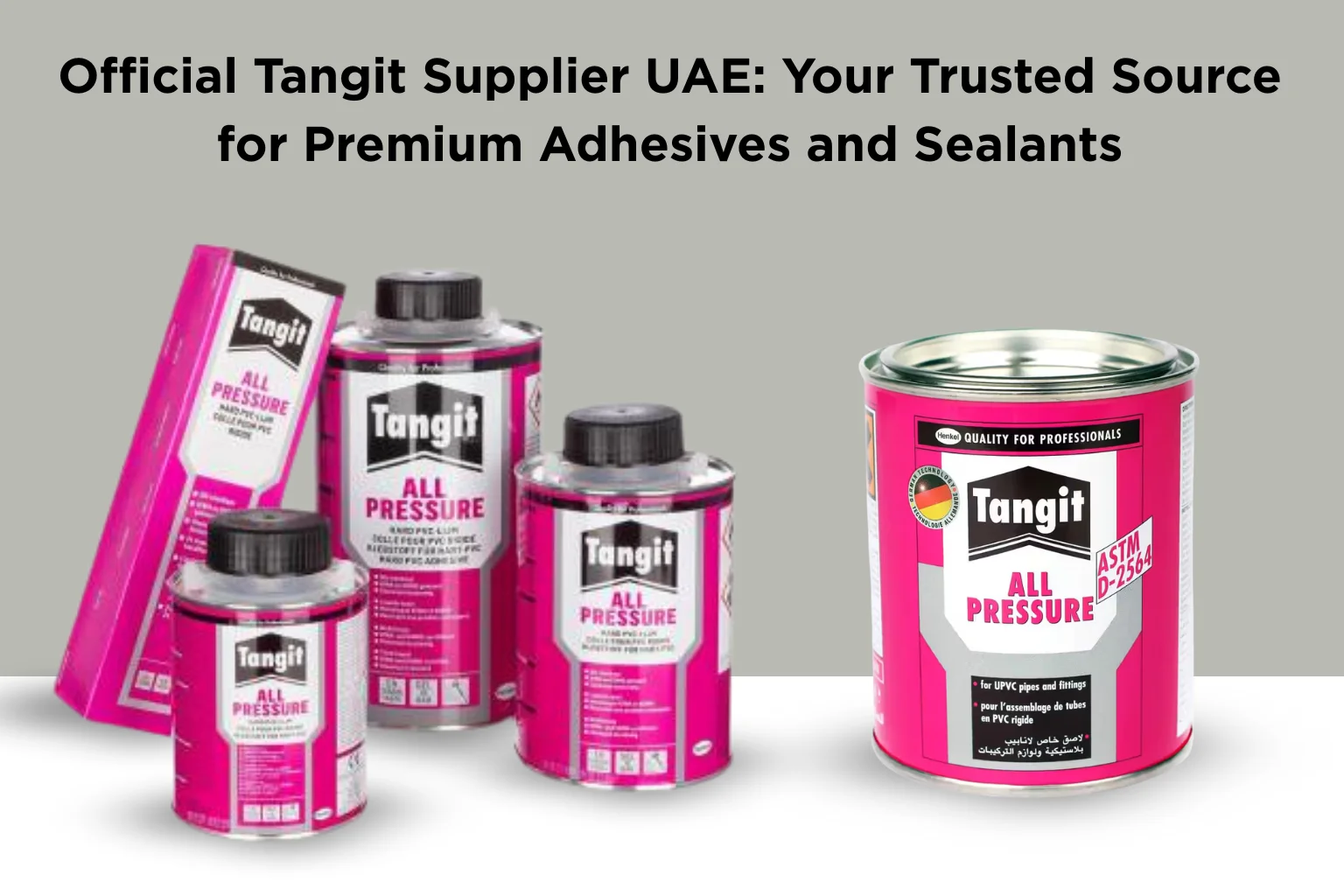 Official Tangit supplier UAE