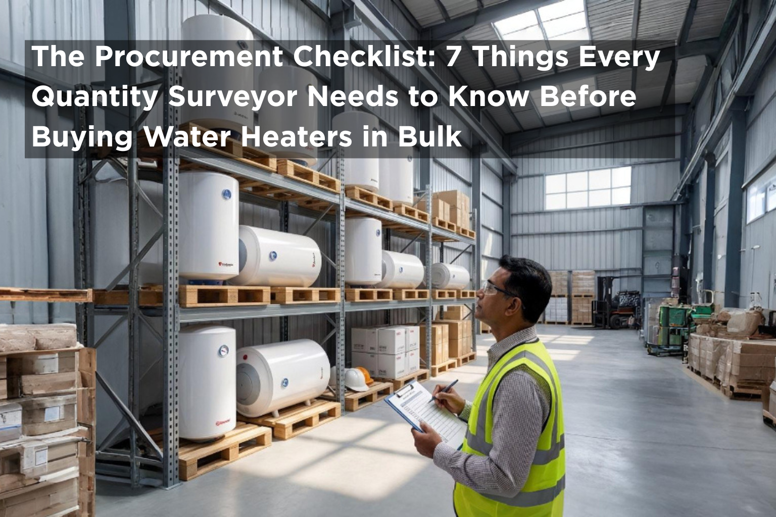 Buying Water Heaters in Bulk