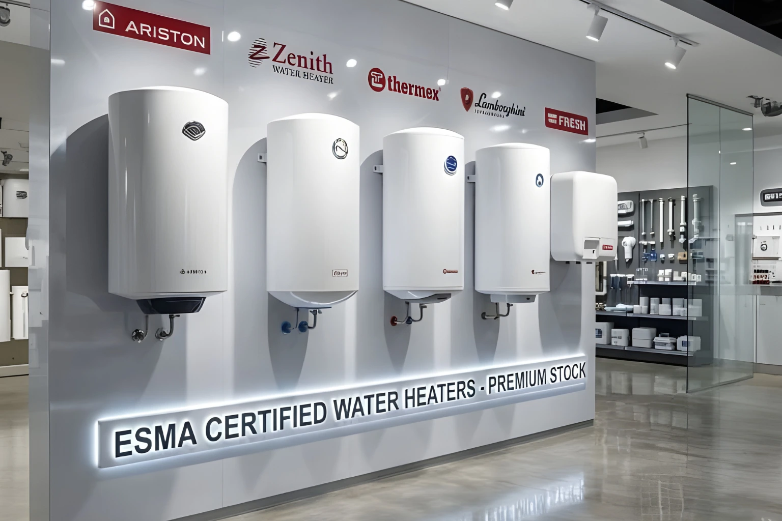 ESMA Certified Water Heaters