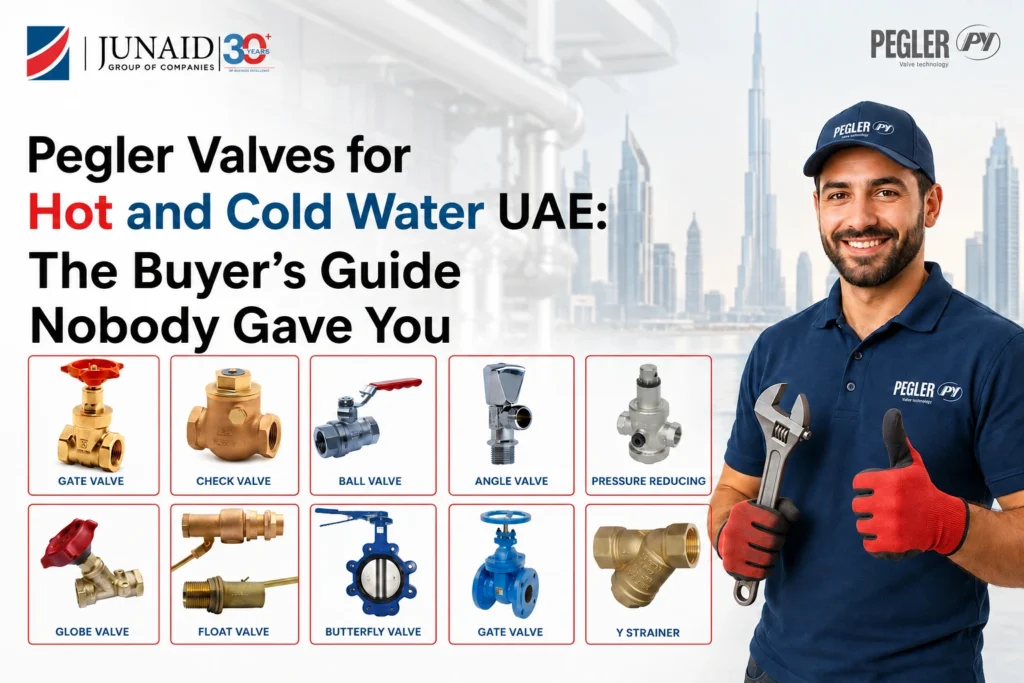Pegler Valves for Hot and Cold Water UAE