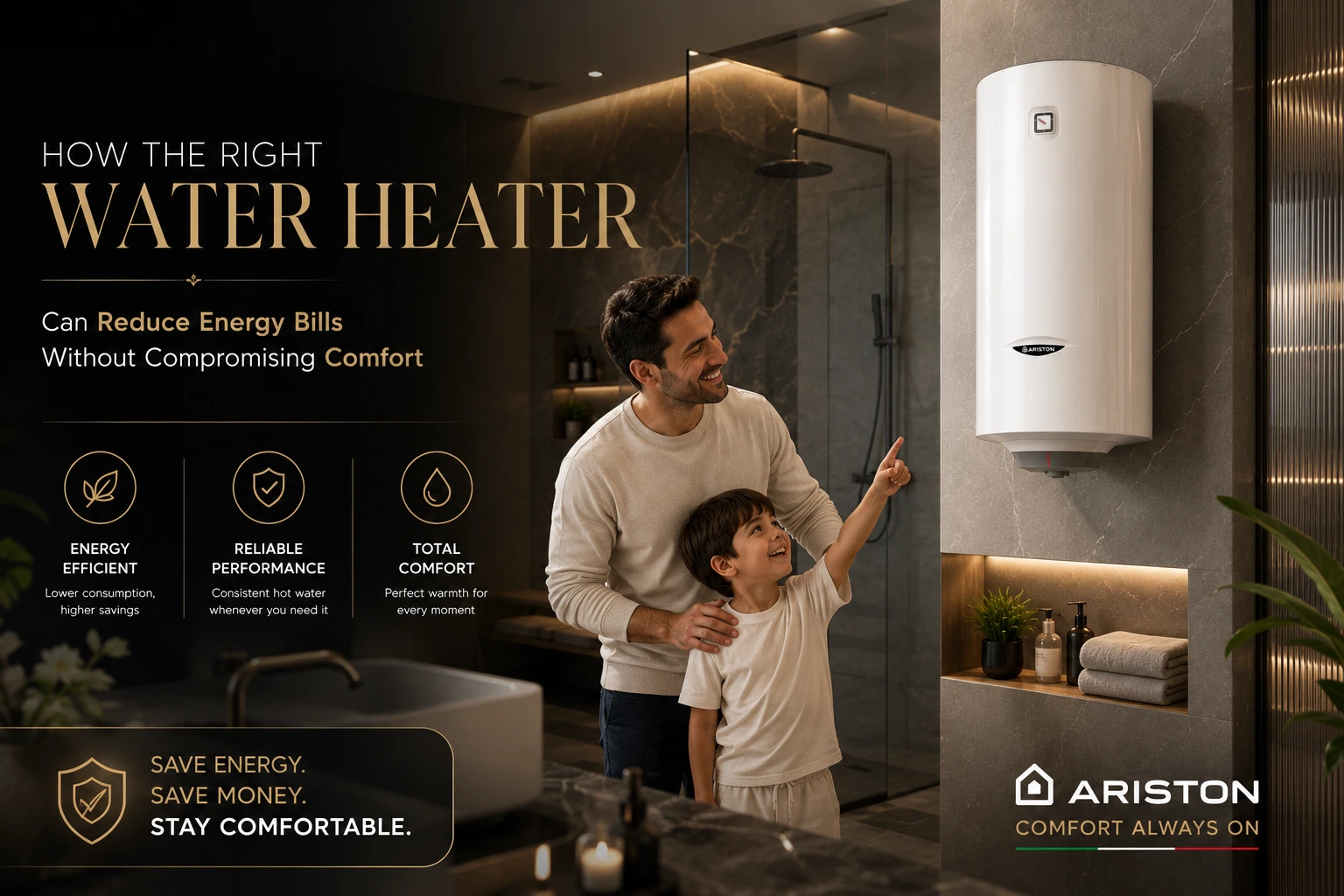 Ariston water heater stockist uae